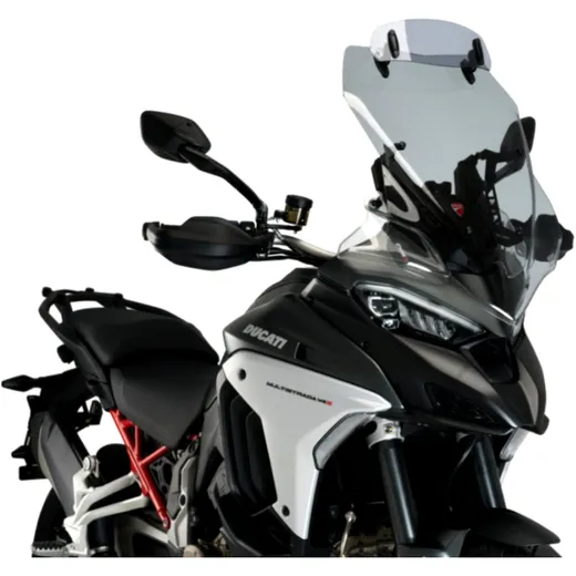 Touring screen visor PUIG smoke grey for: Ducati Multistrada