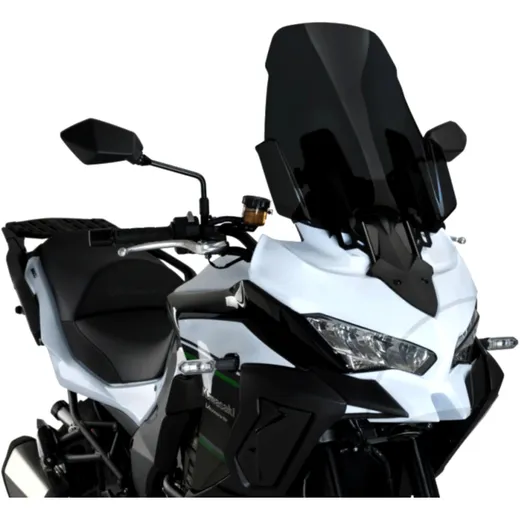 Touring screen PUIG dark for: Kawasaki KLE, KLZ