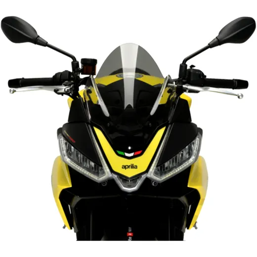 Screen z - racing PUIG smoke grey for: Aprilia Tuono_0