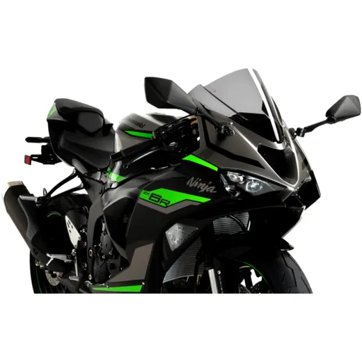 Scheibe Z - Racing Puig rauchgrau passend für: Kawasaki ZX - 6R