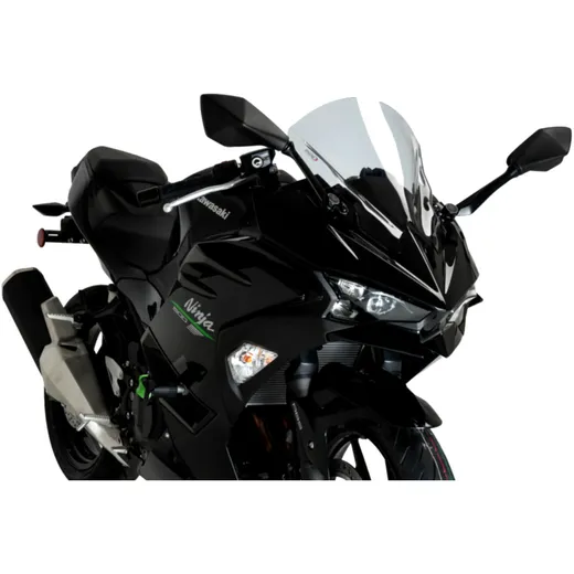 Screen z - racing PUIG smoke grey for: Kawasaki Ninja 7742924