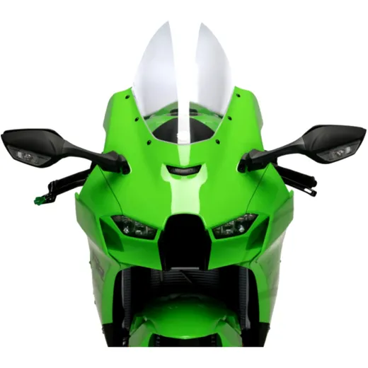 Screen r - racing PUIG smoke grey for: Kawasaki ZX - 10R, ZX -