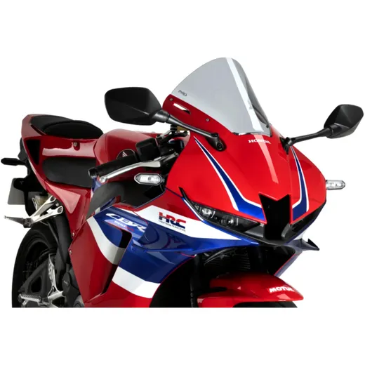Screen r - racing PUIG smoke grey for: Honda CBR