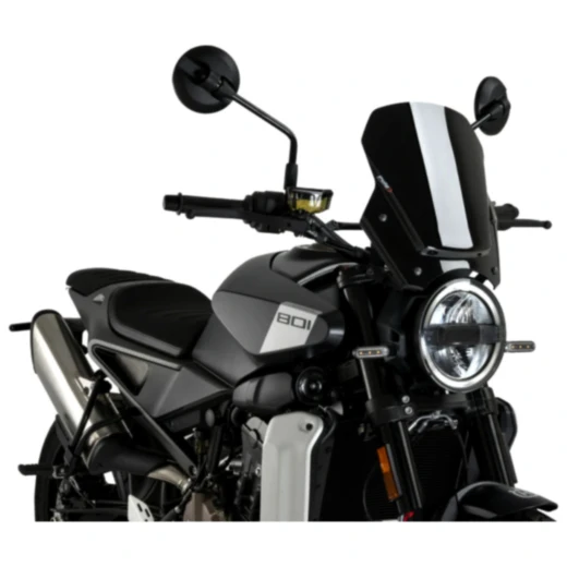Sportscheibe New Generation Puig schwarz passend für: Husqvarna Svartpilen 7743057