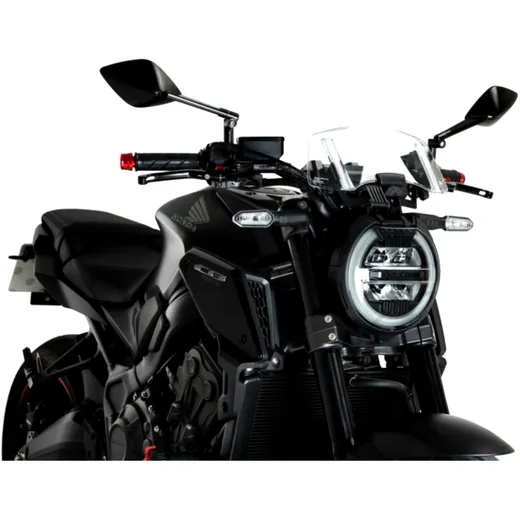 Spoiler screen versatile PUIG smoke grey for: Honda CB 7743064_0
