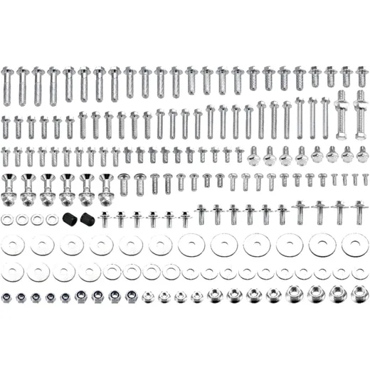 JMP ASSORTED FASTENER KIT 179 PIECES for Japanese Off Road Bikes