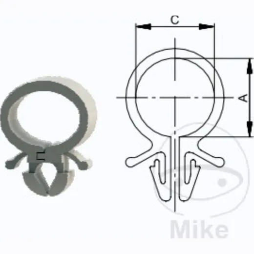 Wireclamp black JMP