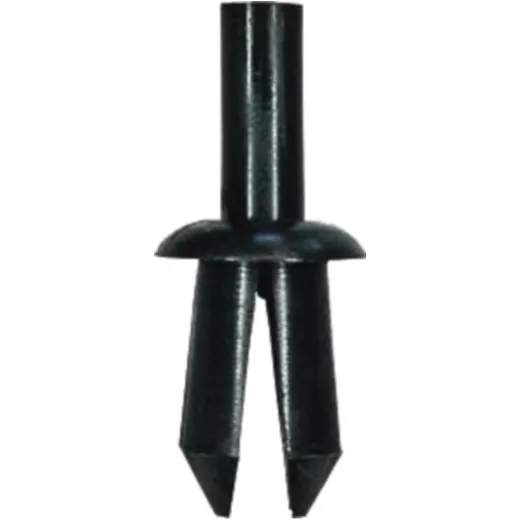 Plastic rivet Ø7 - 7. 2mm black JMP pack of 10 for: BMW R, S