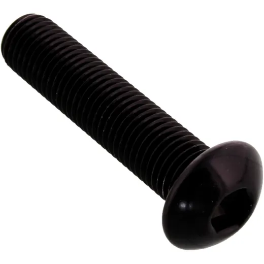 Linsenschraube JMP M10X1.25MM 45MM Alu schwarz