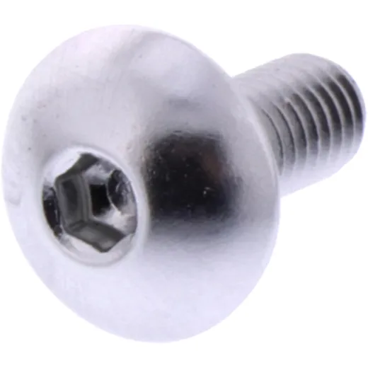 DOME HEAD BOLT JMP BOLT M5X0.8MM 12MM ALUMINIUM SILVER