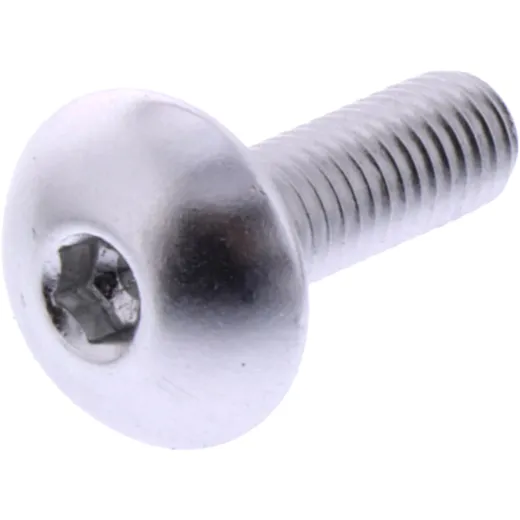 DOME HEAD BOLT JMP BOLT M5X0.8MM 16MM ALUMINIUM SILVER for Motorcycles