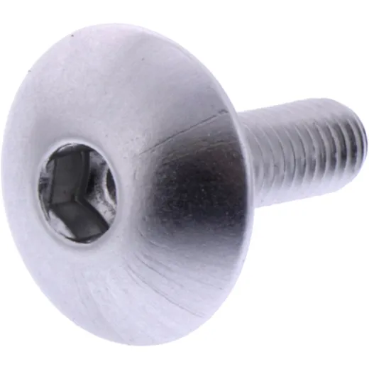 DOME HEAD BOLT JMP BOLT M5X0.8MM 16MM ALUMINIUM SILVER