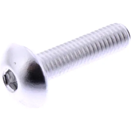 DOME HEAD BOLT JMP BOLT M5X0.8MM 20MM ALUMINUM SILVER