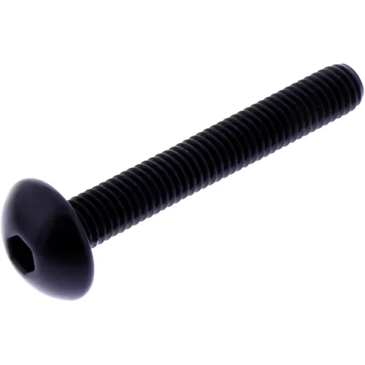 DOME HEAD BOLT JMP BOLT M5X0.8MM 35MM ALUMINIUM BLACK