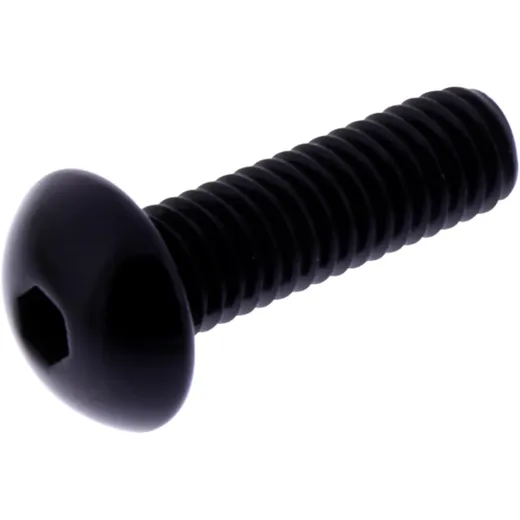 DOME HEAD BOLT JMP BOLT M6X1.00MM 20MM BLACK for motorcycles