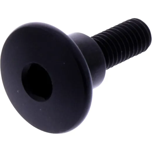 DOME HEAD BOLT JMP BOLT M6X1.00MM 22MM BLACK ALUMINIUM