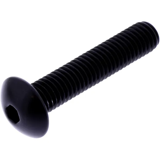 DOME HEAD BOLT JMP BOLT M8X1.25MM 40MM ALUMINIUM BLACK