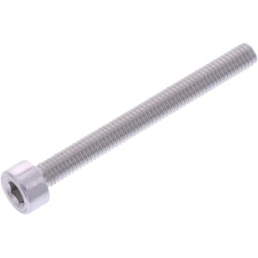 Zylinderschraube M3x0.5mm 30mm aus Aluminium silber