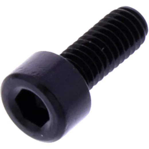 Zylinderschraube M4x0.7mm 10mm Alu schwarz