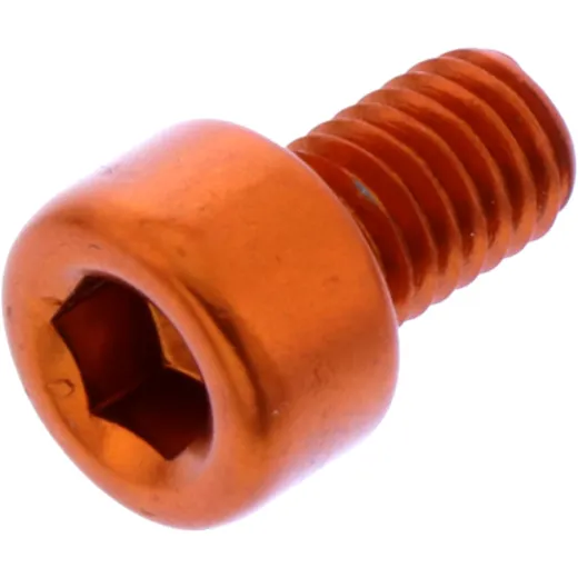 Zylinderschraube JMP Bolt M5X0.8 mm 8 mm Alu orange