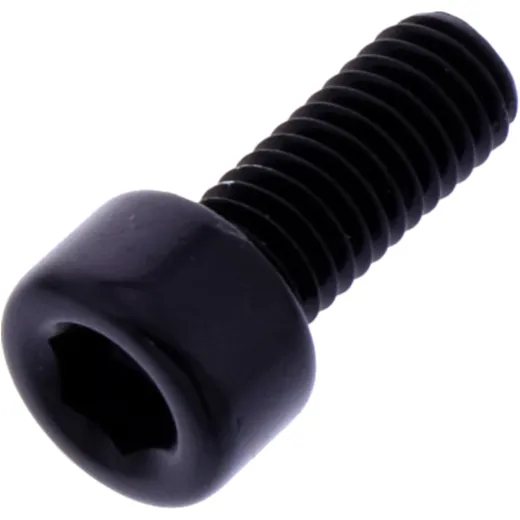 Zylinderschraube M5X0.8 mm 12 mm Aluminium schwarz
