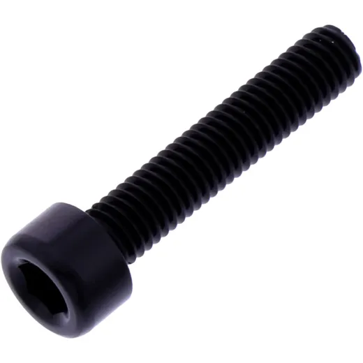 HEX SOCKET CAP SCREW JMP BOLT M5X0.8MM 25MM ALUMINIUM BLACK