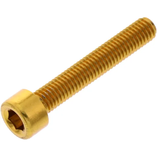 Zylinderschraube JMP Alu gold M5X0.8 mm 30 mm