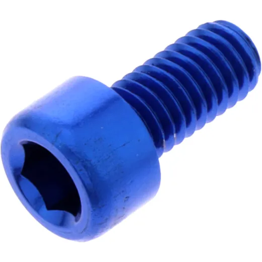 HEX SOCKET CAP SCREW JMP M6X1.00MM 12MM BLUE