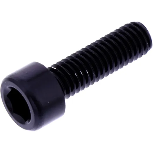 HEX SOCKET CAP SCREW JMP BOLT M6X1.00MM 20MM BLACK ALUMINUM