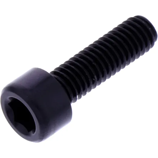 JMP Hex Socket Cap Screw M6X1.00mm 25mm Aluminum Black