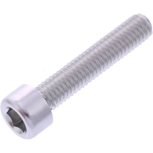 Zylinderschraube M6 aus Aluminium 30mm