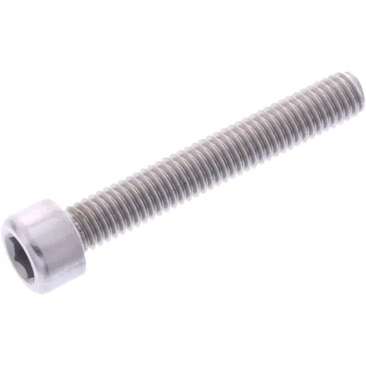 Zylinderschraube JMP Bolt M6X1.00 mm 40 mm Aluminium silber