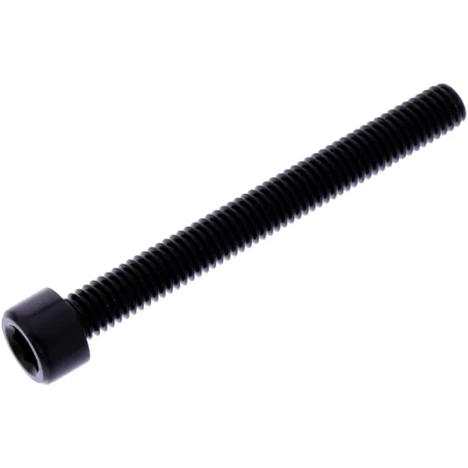 Zylinderschraube M6X1.00 mm 55 mm Aluminiumschraube schwarz