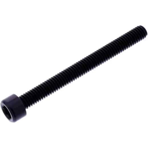 Zylinderschraube M6X1.00mm 60mm Alu schwarz
