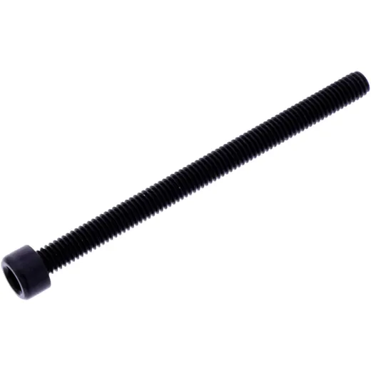 Zylinderschraube M6x1.00 mm 80 mm Alu schwarz