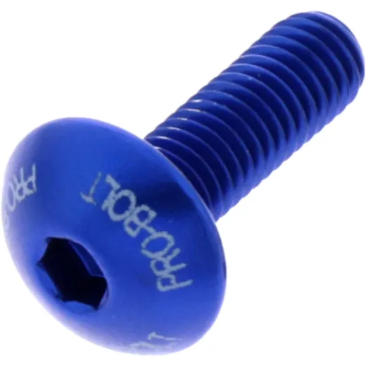 DOME HEAD BOLT JMP BOLT M5X0.8MM 16MM ALUMINIUM BLUE 7750972