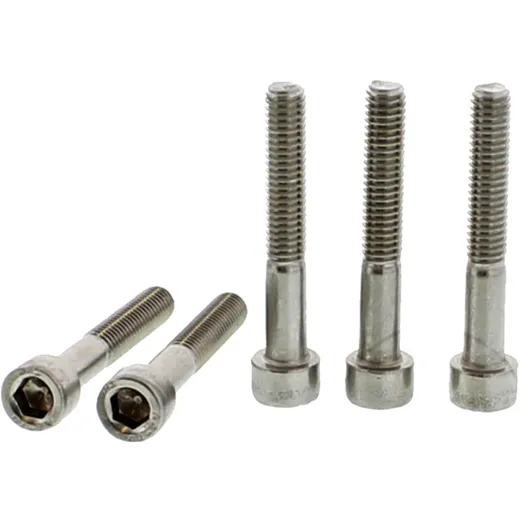 Zylinderschrauben M6X1, 40mm aus Edelstahl A2, 5 Stück
