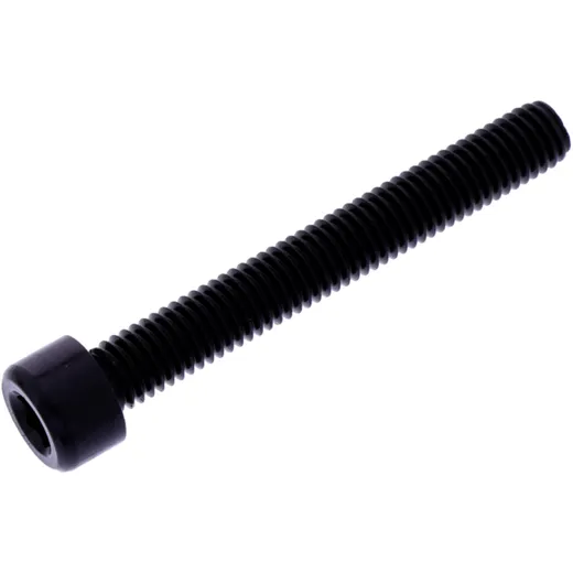 Zylinderschraube M8X1.25 mm 60 mm Alu schwarz