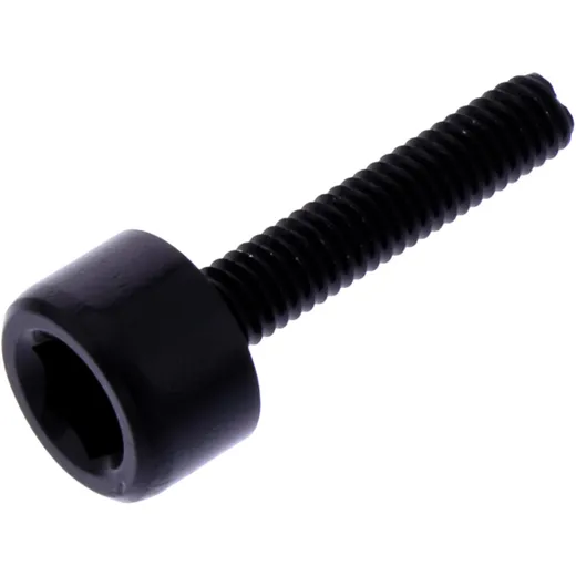 HEX SOCKET CAP SCREW JMP M4X0.7MM 20MM BLACK ALUMINIUM
