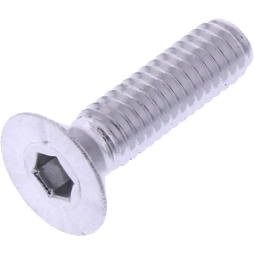 Senkschraube JMP M4X0.7 mm 15 mm Alu silber