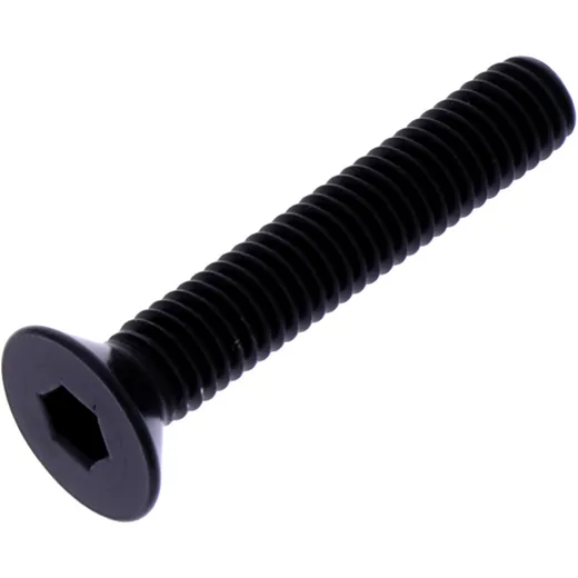 Senkschraube JMP M6X1.00 mm 35 mm Aluminium schwarz