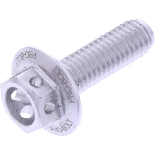 Sechskantschraube M5X0.8 mm 16 mm Alu Racing silber
