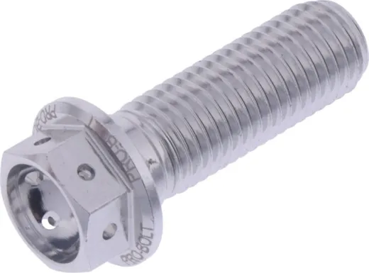 HEX BOLT JMP BOLT M10X1.25MM 30MM ALU RACING SILVER