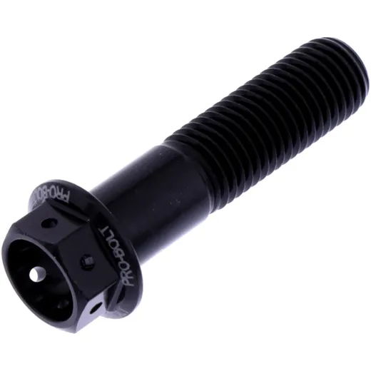 Sechskantschraube JMP Bolt M10 x 1.25 mm 40 mm Alu Racing schwarz
