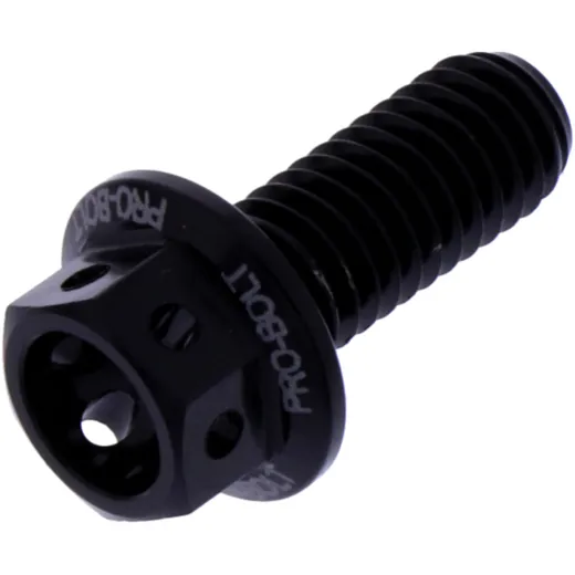 Sechskantschraube JMP Alu Racing M6X1 mm 15 mm schwarz