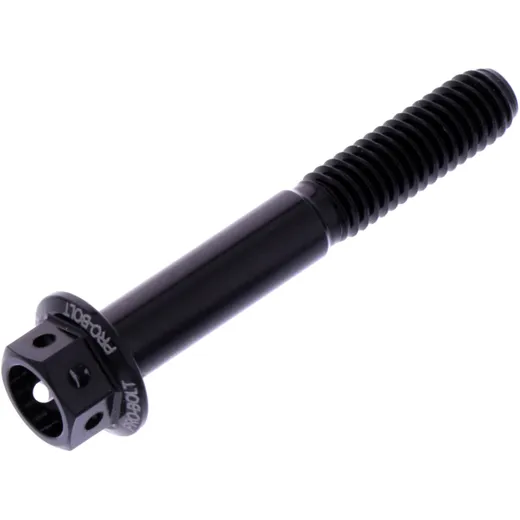 Sechskantschraube JMP M6X1MM 40MM Alu Racing Schwarz