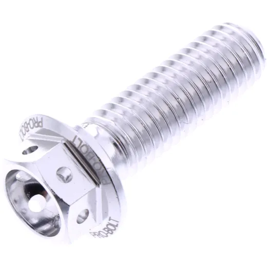 Sechskantschraube JMP Bolt M8X1.25mm 25mm Alu Racing silber