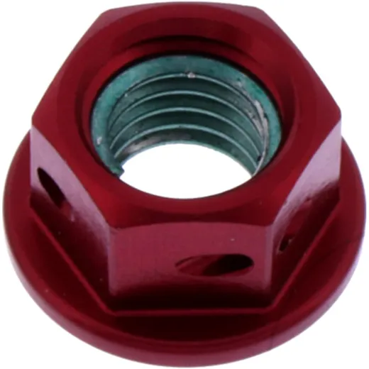 SPROCKET NUT JMP BOLT M8X1.25MM ALU RACING RED