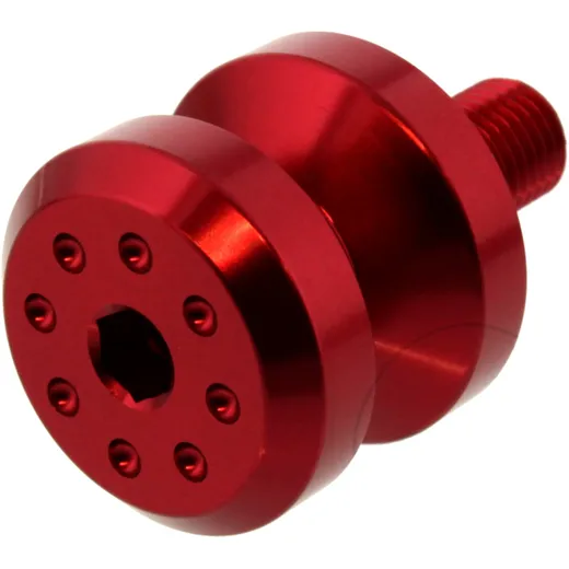 Aufnahmehülse Einzeln JMP Bolt M10 Alu rot passend für: Kawasaki Z, ER - 6N, Ninja
