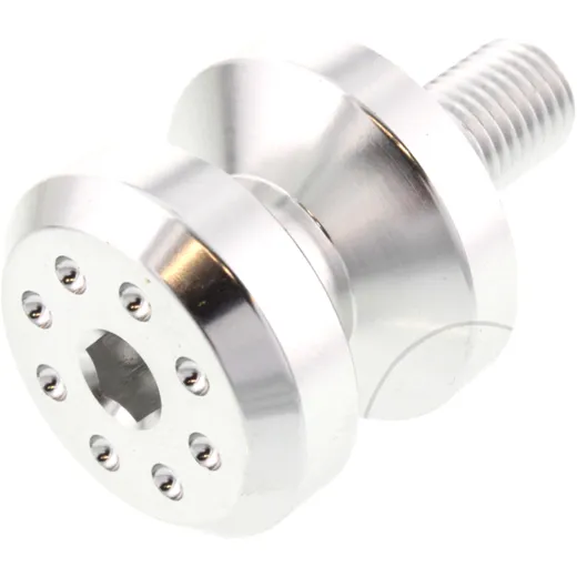 Aufnahmehülse Einzeln JMP Bolt M10 Alu silber passend für: Kawasaki Z, ER - 6N, Ninja